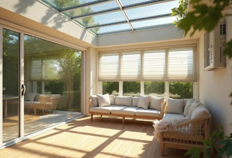 Climatiser efficacement une véranda